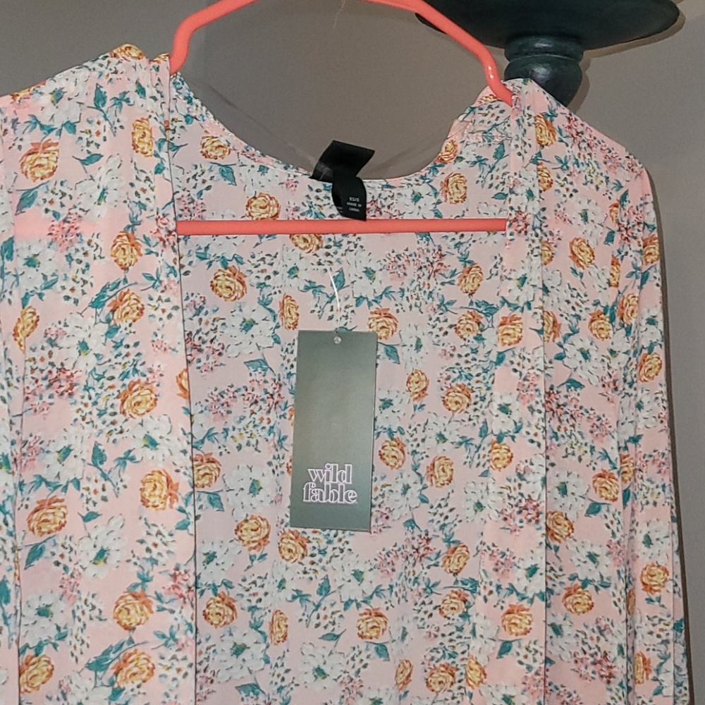 Wild fable boho kimono duster